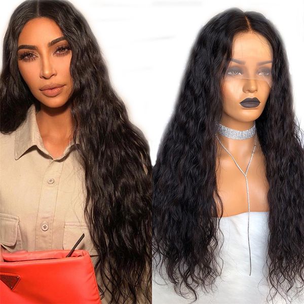 brazilian water wave 4x4 lace front closure wigs with baby hair pre plucked 13x6 human hair lace front wigs, Black
brazilian water wave 4x4 lace front closure wigs with baby hair pre plucked 13x6 human hair lace front wigs, Black