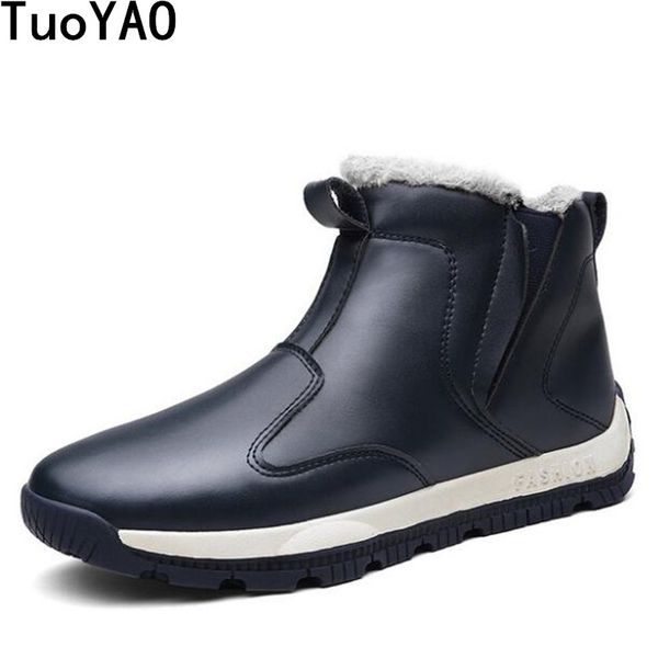 new 2018 men winter boots rubber antiskid ankle boots waterproof keep warm fur shoes snow winter leather size 39- 48, Black
new 2018 men winter boots rubber antiskid ankle boots waterproof keep warm fur shoes snow winter leather size 39- 48, Black
