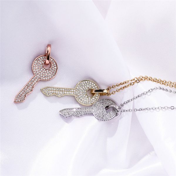 luxury design diamond key pendan necklace iced out zircon gold silver plated mens hip hop jewelry gift
luxury design diamond key pendan necklace iced out zircon gold silver plated mens hip hop jewelry gift