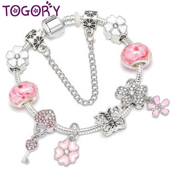 togory pink love key crystal beads charm bracelets & bangles with silver color chain bracelets for women fashion jewelry pulsera, Golden;silver
togory pink love key crystal beads charm bracelets & bangles with silver color chain bracelets for women fashion jewelry pulsera, Golden;silver
