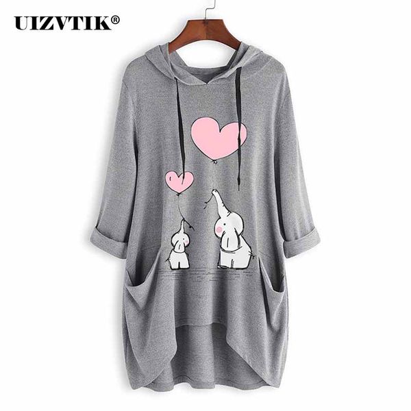 autumn hoodies sweatshirt women 2020 casual plus size elephant knitted pullover long hooded moletom female loose irregular, Black
autumn hoodies sweatshirt women 2020 casual plus size elephant knitted pullover long hooded moletom female loose irregular, Black