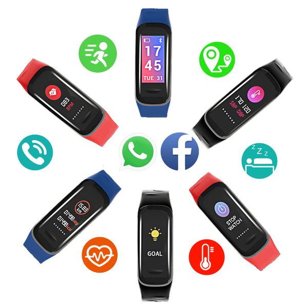 sports fitness tracker wristband watches heart rate sleep monitor smart bracelet blood pressure with pedometer fitness tracker, Slivery;brown
sports fitness tracker wristband watches heart rate sleep monitor smart bracelet blood pressure with pedometer fitness tracker, Slivery;brown