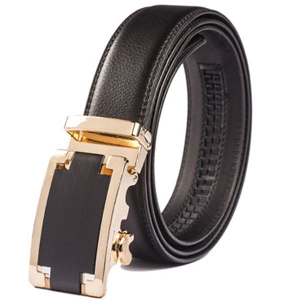 2019 european and american fashion classic business men's leather automatic buckle belt solid color official belt, Black;brown
2019 european and american fashion classic business men's leather automatic buckle belt solid color official belt, Black;brown