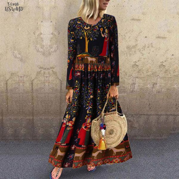 рождество boho длинное платье женщины зима старинные платья плюс размер сращивание цветочный принт длинный seleve с длинным рукавом vestidos, Black;gray
рождество boho длинное платье женщины зима старинные платья плюс размер сращивание цветочный принт длинный seleve с длинным рукавом vestidos, Black;gray