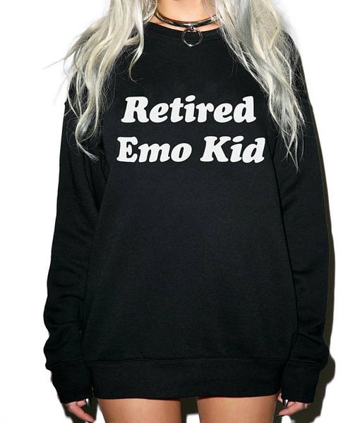 retired emo hipster grunge instagram aesthetic shirts pinterest funny sweatshirt women sweatshirt kid tumblr shirts, Black
retired emo hipster grunge instagram aesthetic shirts pinterest funny sweatshirt women sweatshirt kid tumblr shirts, Black