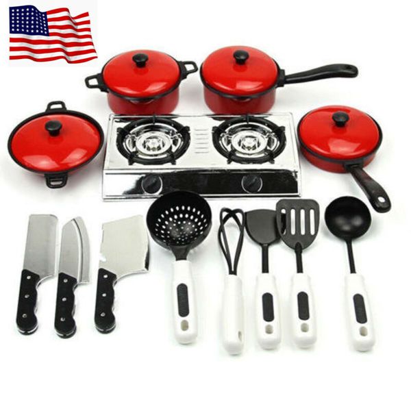 faroot 13pcs kid toy play house kitchen utensils cooking pots pans food dishes cookware
faroot 13pcs kid toy play house kitchen utensils cooking pots pans food dishes cookware