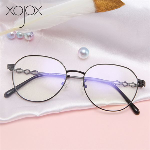 xojox optical glasses frame women personality fashion student computer glasses men retro metal eyeglasses frames, Black
xojox optical glasses frame women personality fashion student computer glasses men retro metal eyeglasses frames, Black