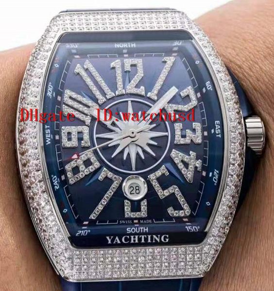 new 44mm v45 sc dt yachting watch stainless steel wristwatches diamond mens watch sapphire waterproof swiss eta2824 automatic mechanical, Slivery;brown
new 44mm v45 sc dt yachting watch stainless steel wristwatches diamond mens watch sapphire waterproof swiss eta2824 automatic mechanical, Slivery;brown