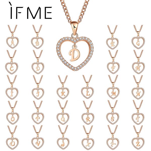 if me romantic gold color cubic zirconia love heart crystal pendant letter name necklace charms women 26 letters choker jewelry, Silver
if me romantic gold color cubic zirconia love heart crystal pendant letter name necklace charms women 26 letters choker jewelry, Silver