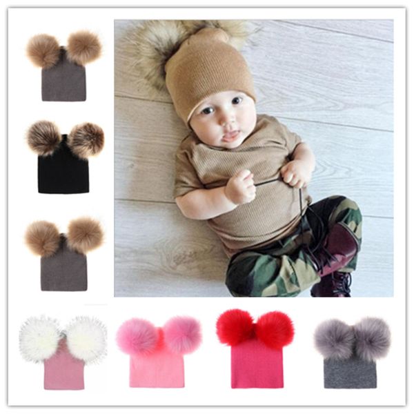 2019 ins baby kids double fur ball beanie boys girls fuzzy crochet hats ski cap pom beanies winter warm pom pom hat children party hats new, Yellow
2019 ins baby kids double fur ball beanie boys girls fuzzy crochet hats ski cap pom beanies winter warm pom pom hat children party hats new, Yellow