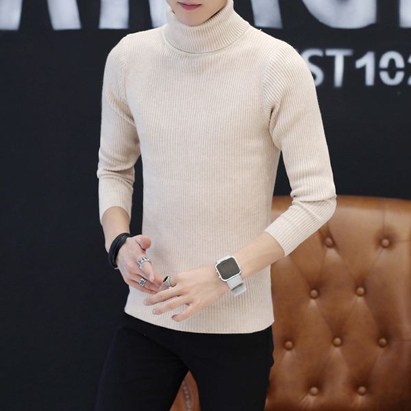 2019 new spring autumn mens sweaters casual male turtleneck man's black solid knitwear slim fit brand clothing sweater xxl, White;black
2019 new spring autumn mens sweaters casual male turtleneck man's black solid knitwear slim fit brand clothing sweater xxl, White;black