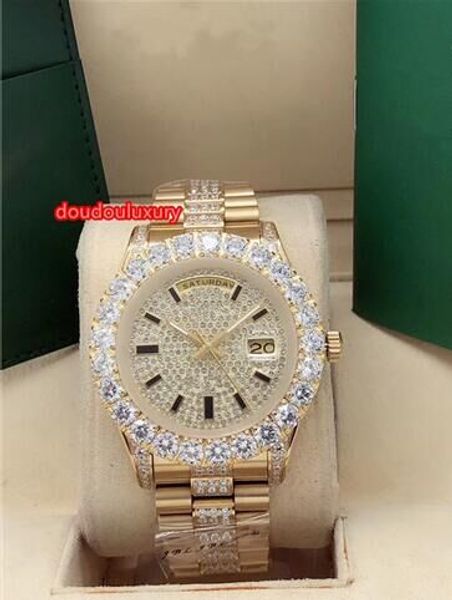 boutique men's watch gold-plated diamond stainless steel strap fashionable watch automatic mechanical double calendar watch, Slivery;brown
boutique men's watch gold-plated diamond stainless steel strap fashionable watch automatic mechanical double calendar watch, Slivery;brown