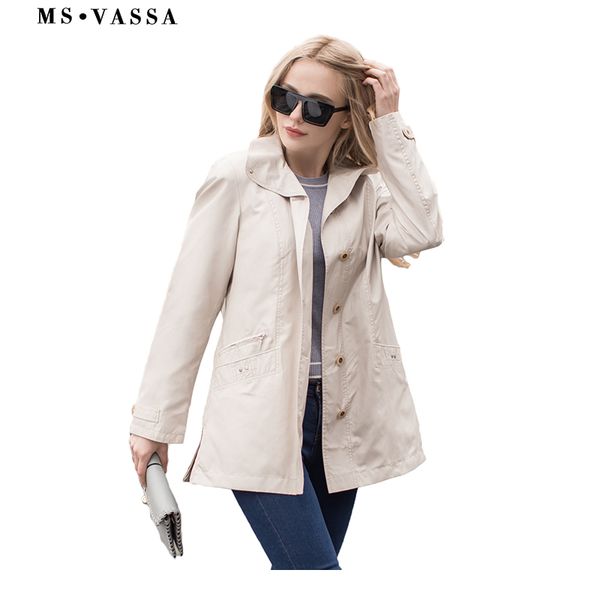 ms vassa 2019 jackets women new spring basic coat casual ladies jackets plus size 5xl 7xl turn-down collar female outerwear, Black;brown
ms vassa 2019 jackets women new spring basic coat casual ladies jackets plus size 5xl 7xl turn-down collar female outerwear, Black;brown