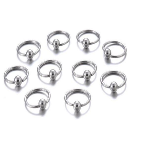 10pcs/set nose ring piercing body jewelry steel hoop ring closure for lip ear nose silver plated ball body jewelry, Slivery;golden
10pcs/set nose ring piercing body jewelry steel hoop ring closure for lip ear nose silver plated ball body jewelry, Slivery;golden