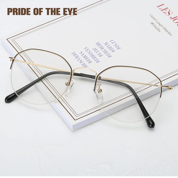 fashion semi rimless half frame anti blue ray glasses ray radiation bluelight blocking spectacles computer glasses for men women, White;black
fashion semi rimless half frame anti blue ray glasses ray radiation bluelight blocking spectacles computer glasses for men women, White;black