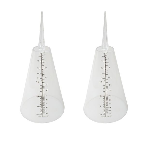 2 pieces reliable & accurate rainfall gauge outdoor rain gauge for yard, garden & farm
2 pieces reliable & accurate rainfall gauge outdoor rain gauge for yard, garden & farm
