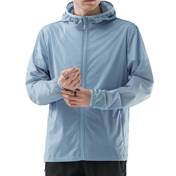 new men's ultra-light outdoor hiking sun protection anti-uv jacket hoodie sunscreen quick dry sports beach climbing camping jacket men, Blue;black
new men's ultra-light outdoor hiking sun protection anti-uv jacket hoodie sunscreen quick dry sports beach climbing camping jacket men, Blue;black