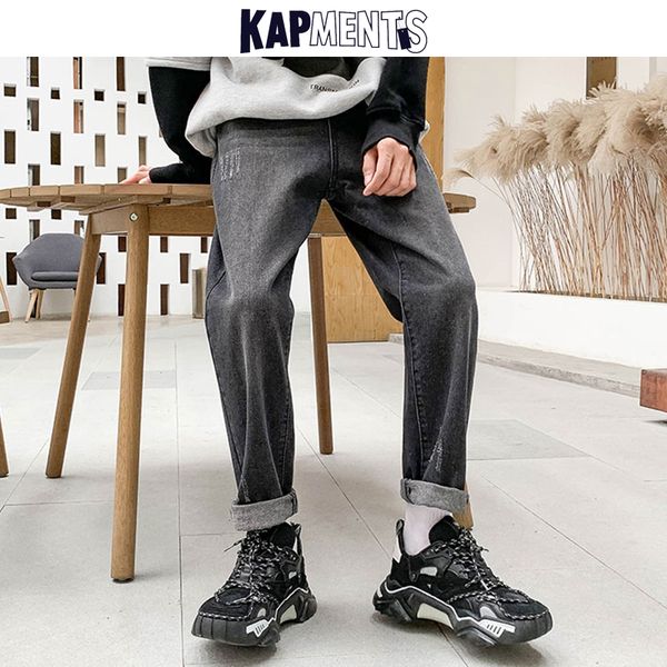 kapments men vintage solid straight jeans 2020 mens harajuku streetwear high waist denim pants male fashions kpop baggy jeans, Blue
kapments men vintage solid straight jeans 2020 mens harajuku streetwear high waist denim pants male fashions kpop baggy jeans, Blue