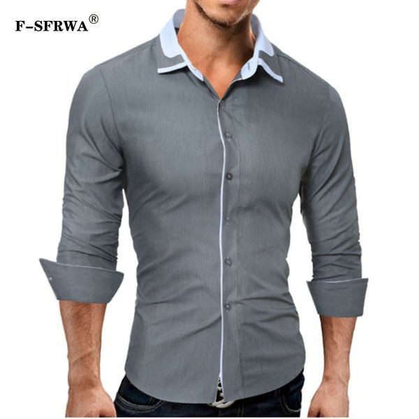 camisa masculina 2019 fashion brand male shirt long-sleeves personalized splic mens dress shirts slim men shirt xxxl, White;black
camisa masculina 2019 fashion brand male shirt long-sleeves personalized splic mens dress shirts slim men shirt xxxl, White;black