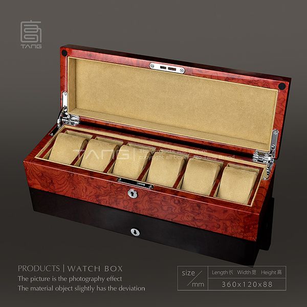 wooden brand watch box fashion piano red watch storage case with key and jewelry gift cases men's luxury box w062-90, Black;blue
wooden brand watch box fashion piano red watch storage case with key and jewelry gift cases men's luxury box w062-90, Black;blue