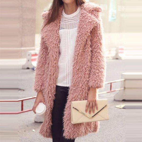 women's vests winter women trench coat wool nine points sleeve 2021 lapel long shaggy cardigan jacket womens coats, Black;white
women's vests winter women trench coat wool nine points sleeve 2021 lapel long shaggy cardigan jacket womens coats, Black;white