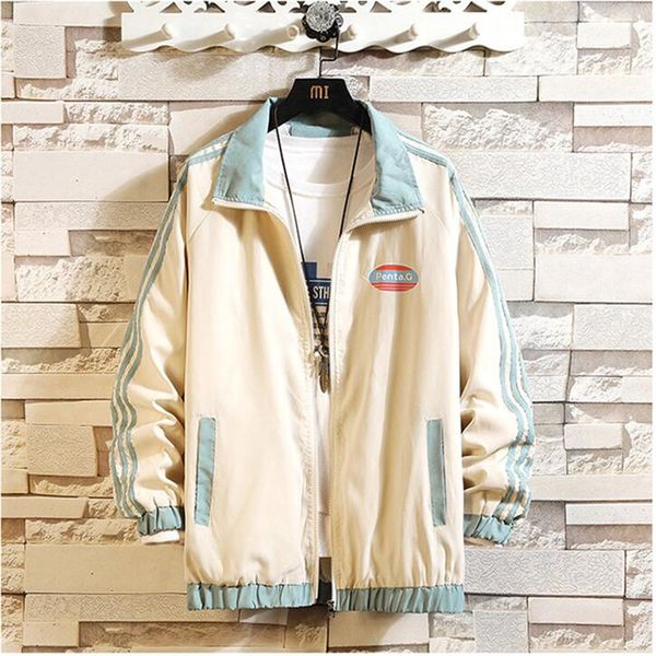 2020 spring new men's leisure travel casual jacket youth popular color bump loose jacket men's fashion, Black;brown
2020 spring new men's leisure travel casual jacket youth popular color bump loose jacket men's fashion, Black;brown