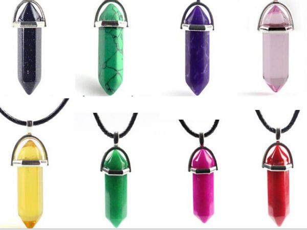 20color 3pcs retail fashion jewelry natural crystal hexagonal column bullet hexagonal necklace womens pendant green yellow, Silver
20color 3pcs retail fashion jewelry natural crystal hexagonal column bullet hexagonal necklace womens pendant green yellow, Silver