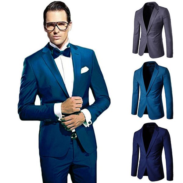brand men blazer england fashion single breasted suit coats solid slim business suit jacket high grade wedding en uniform, White;black
brand men blazer england fashion single breasted suit coats solid slim business suit jacket high grade wedding en uniform, White;black