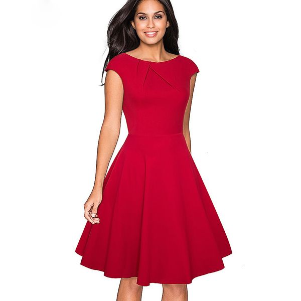 women designer clothes women dress vintage brief solid color elegant vestidos cap sleeve a line pinup business flare swing dress a067, Black;gray
women designer clothes women dress vintage brief solid color elegant vestidos cap sleeve a line pinup business flare swing dress a067, Black;gray
