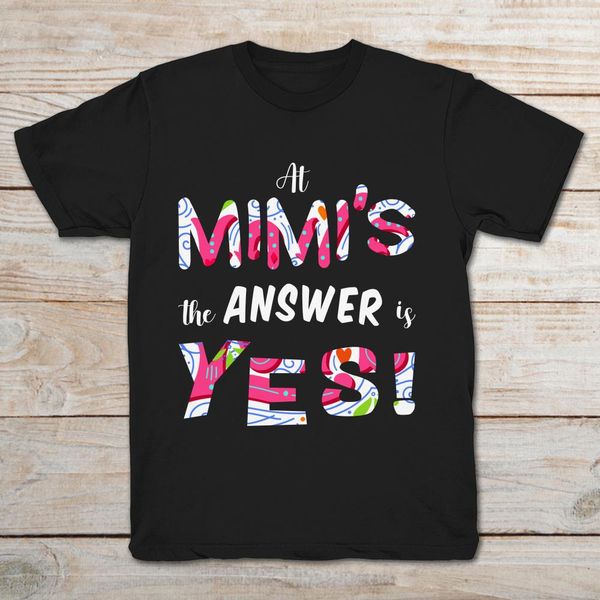 brand at mimi's the answer is yes t-shirt 2019 men's short sleeve t-shirt, White;black
brand at mimi's the answer is yes t-shirt 2019 men's short sleeve t-shirt, White;black