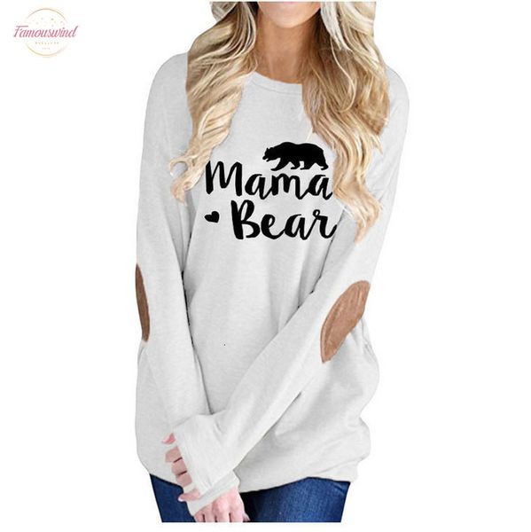female elbow patch loose tee shirt women mama bear letter print round neck casual women color block long sleeve t, White
female elbow patch loose tee shirt women mama bear letter print round neck casual women color block long sleeve t, White