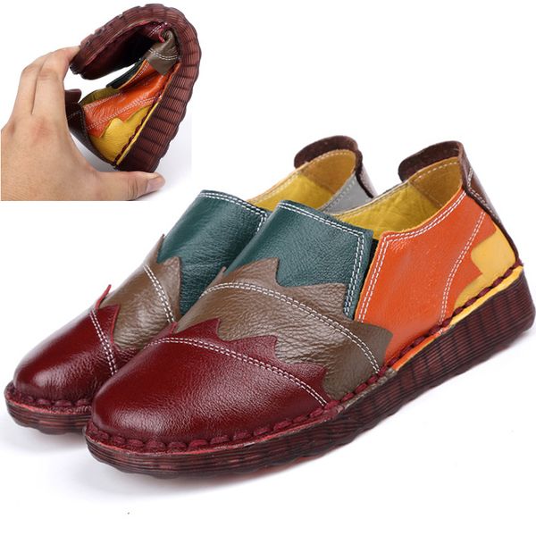 designer women genuine leather loafers mixed colors ladies ballet flats shoes female soft moccasins shoes casual ballerina, Black
designer women genuine leather loafers mixed colors ladies ballet flats shoes female soft moccasins shoes casual ballerina, Black