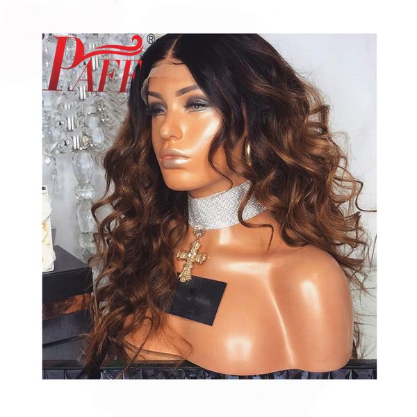 paff 13*6 lace front human hair wigs malaysian virgin deep part wig two tone ombre 1b 30 body wave, Black;brown
paff 13*6 lace front human hair wigs malaysian virgin deep part wig two tone ombre 1b 30 body wave, Black;brown