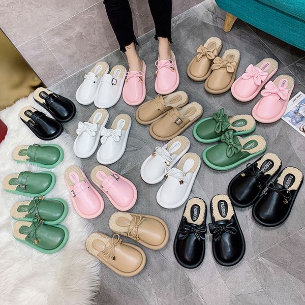 shoes without heel ladies' slippers 2019 new women slides fashion plush loafers low heeled mules cover toe flat house, Black
shoes without heel ladies' slippers 2019 new women slides fashion plush loafers low heeled mules cover toe flat house, Black
