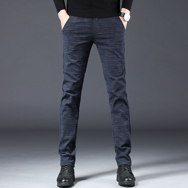 2019 autumn and winter men casual pants slim men's pants korean version of men trousers, Black
2019 autumn and winter men casual pants slim men's pants korean version of men trousers, Black