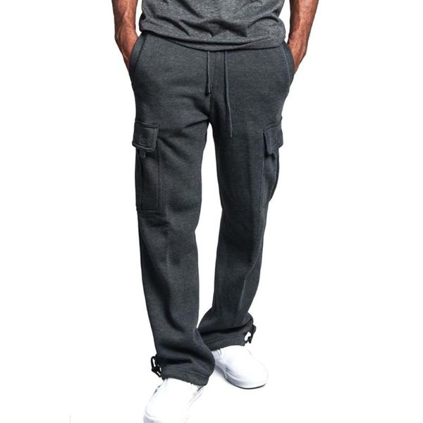 men cargo pockets sweat pants casual loose trousers solid color soft for sports 2020 new sweat pants for men pantalon homme, Black
men cargo pockets sweat pants casual loose trousers solid color soft for sports 2020 new sweat pants for men pantalon homme, Black