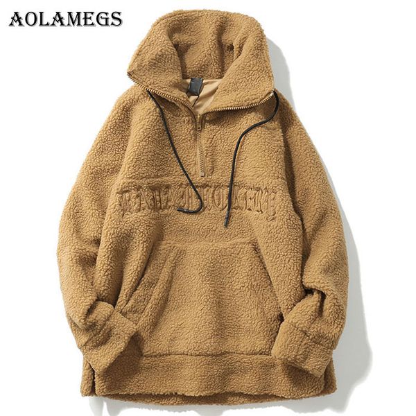aolamegs male sweatshirt letter plus velvet sweatshirts couple pullover fashion long sleeve high street streetwear casual winter, Black
aolamegs male sweatshirt letter plus velvet sweatshirts couple pullover fashion long sleeve high street streetwear casual winter, Black