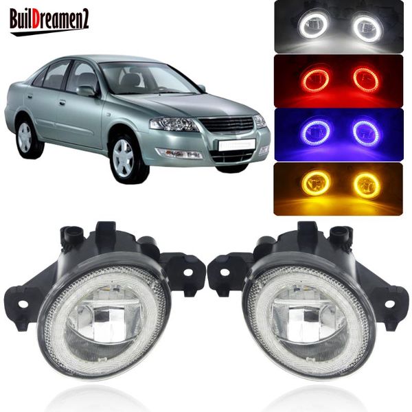2 x car led fog light with angel eye drl daytime running lamp 4000lm 12v for almera 2/ii saloon hatchback (n16) 2001-2006
2 x car led fog light with angel eye drl daytime running lamp 4000lm 12v for almera 2/ii saloon hatchback (n16) 2001-2006