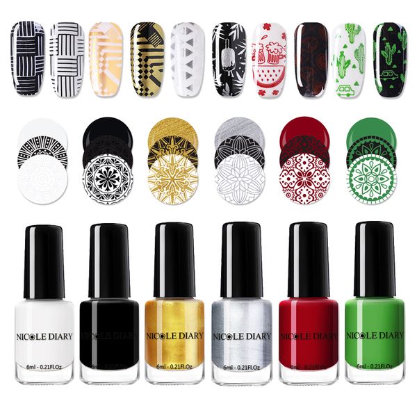 nail polish nicole dairy black white stamping lacquer gold silver art plate stamp oil night series
nail polish nicole dairy black white stamping lacquer gold silver art plate stamp oil night series