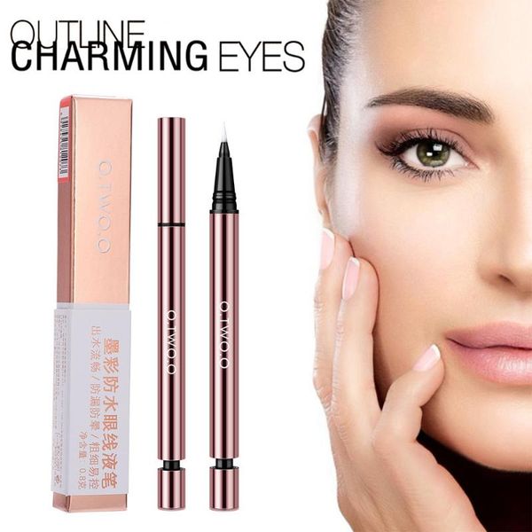 rose gold design eye liner pen long lasting eyeliner liquid pen black brown ink color waterproof maquiagem eye makeup tool
rose gold design eye liner pen long lasting eyeliner liquid pen black brown ink color waterproof maquiagem eye makeup tool