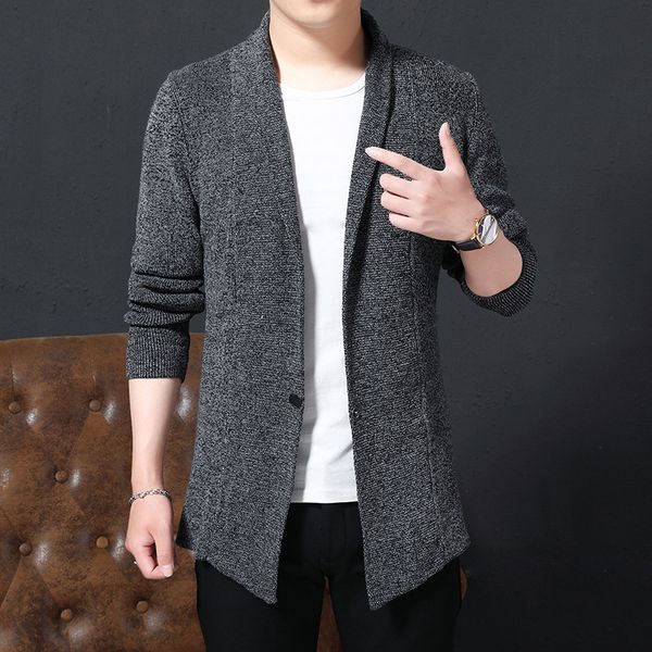 thoshine brand spring autumn men sweatercoats knitted jackets solid color slim fit male cardigan outerwear sweater coat knitwear, White;black
thoshine brand spring autumn men sweatercoats knitted jackets solid color slim fit male cardigan outerwear sweater coat knitwear, White;black