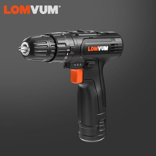 lomvum electric impact drill hammer drill cordless screwdriver 2 ah lithium-ion battery 10mm diameter 
lomvum electric impact drill hammer drill cordless screwdriver 2 ah lithium-ion battery 10mm diameter