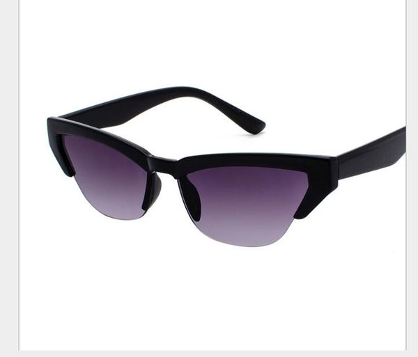 half-frame sunglasses, sunglasses, sunglasses, glasses frame, retro fashion sunglasses in europe and america, White;black
half-frame sunglasses, sunglasses, sunglasses, glasses frame, retro fashion sunglasses in europe and america, White;black