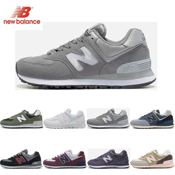 2019 Designer 574 running shoes for men triple black white pink womens mens sport sneakers trainers Breathable vintage fashion size 36-44
2019 Designer 574 running shoes for men triple black white pink womens mens sport sneakers trainers Breathable vintage fashion size 36-44