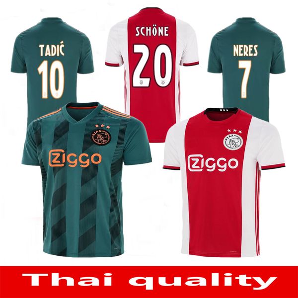 19 20 ajax soccer jersey de jong de ligt ajaxa msterdam camiseta fútbol van de beek neres 2019 2020 camisa futebol tadic ziyech maillot, Black;yellow
19 20 ajax soccer jersey de jong de ligt ajaxa msterdam camiseta fútbol van de beek neres 2019 2020 camisa futebol tadic ziyech maillot, Black;yellow