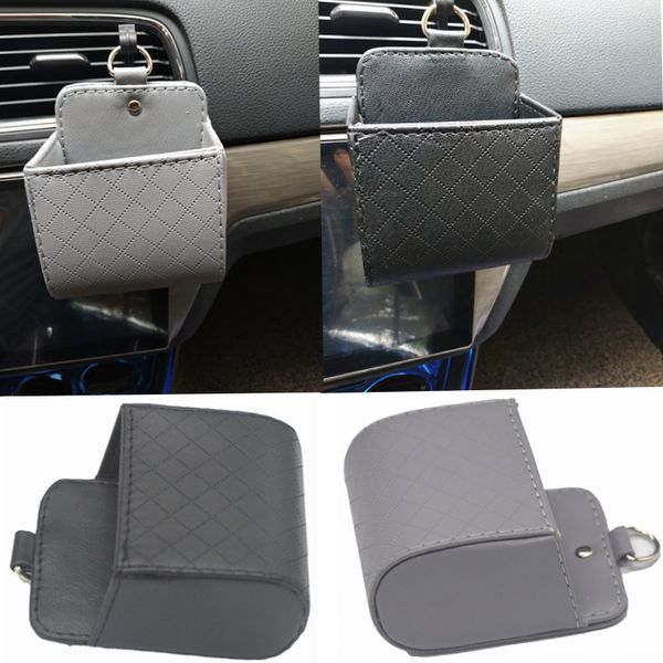 new style universal mini car tuyere cell phone pocket pu leather key wallet card bag container storage box organize
new style universal mini car tuyere cell phone pocket pu leather key wallet card bag container storage box organize