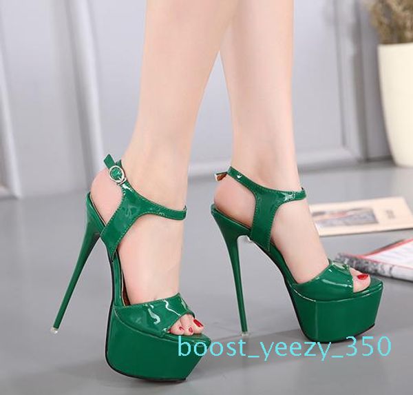 2017 super high platform white wedding sandals women party club shoes size 34 to 40, Black
2017 super high platform white wedding sandals women party club shoes size 34 to 40, Black