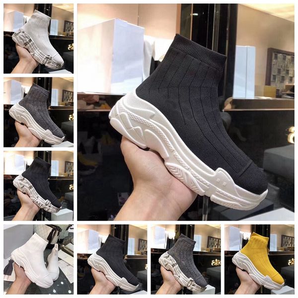 triple s boots new sneaker women casual shoes vintage sock boots stretch knit slip-on women sock thick bottom shoes, Black
triple s boots new sneaker women casual shoes vintage sock boots stretch knit slip-on women sock thick bottom shoes, Black