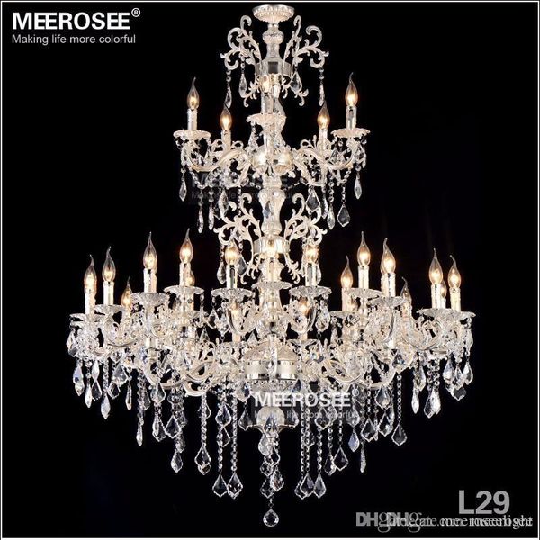 29 lights silver color crystal chandelier lamp big crystal lustre light fixture 3 tiers 29 arms l villa cristal lighting
29 lights silver color crystal chandelier lamp big crystal lustre light fixture 3 tiers 29 arms l villa cristal lighting