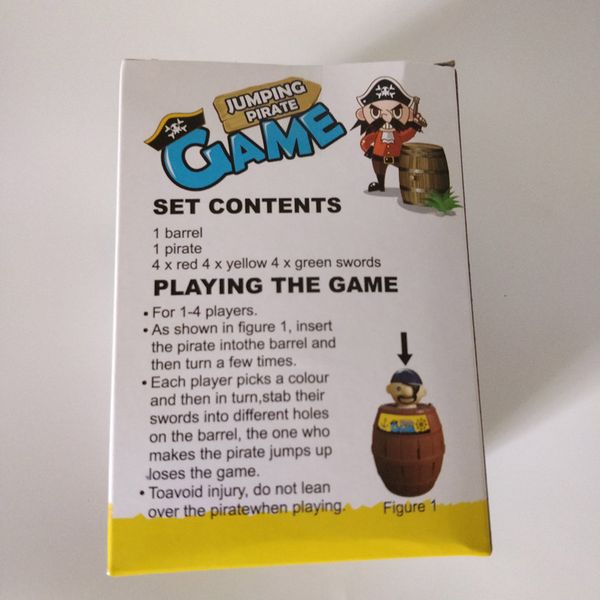 2pcs/lot mini lucky pirate bucket with 16 swords joke gadget party travel game for kids children family halloween toy game
2pcs/lot mini lucky pirate bucket with 16 swords joke gadget party travel game for kids children family halloween toy game